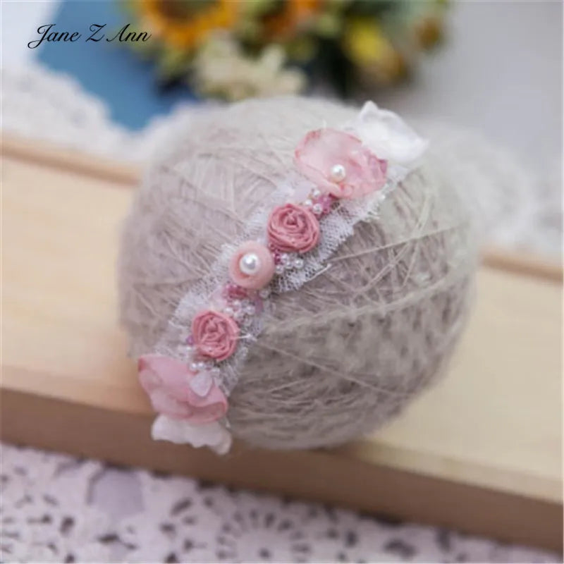 KMK - 0-3 year Floral Headband