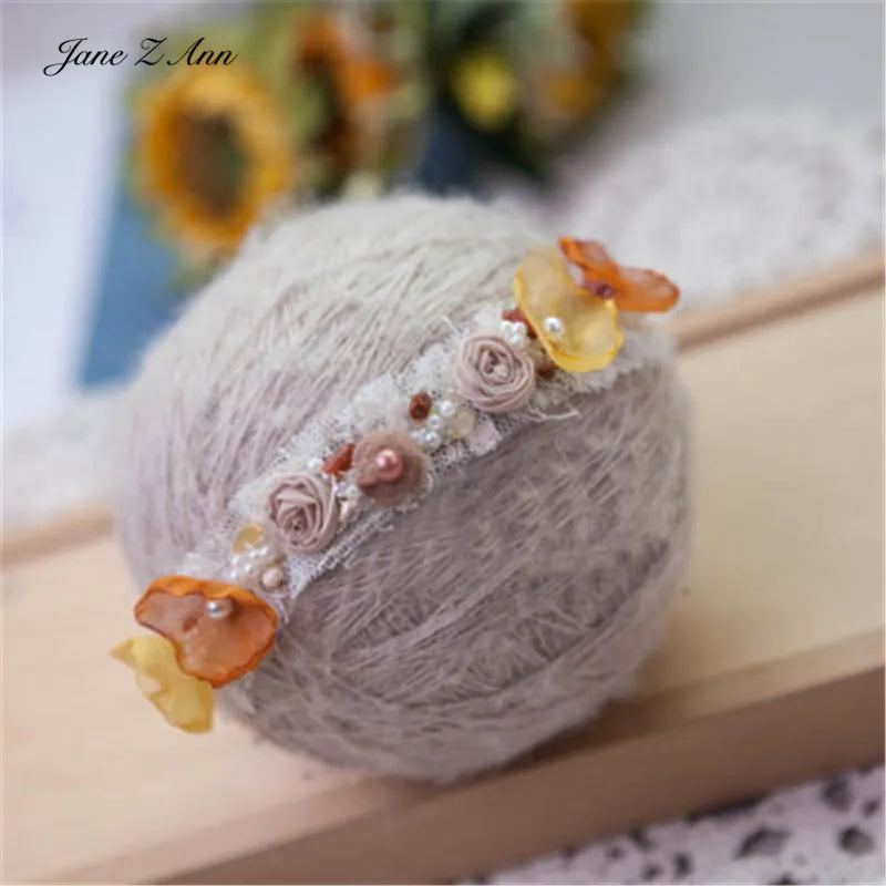 KMK - 0-3 year Floral Headband