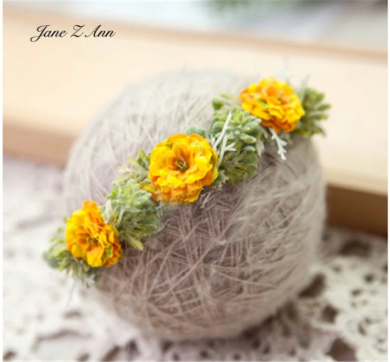 KMK - 0-3 year Flower Headband