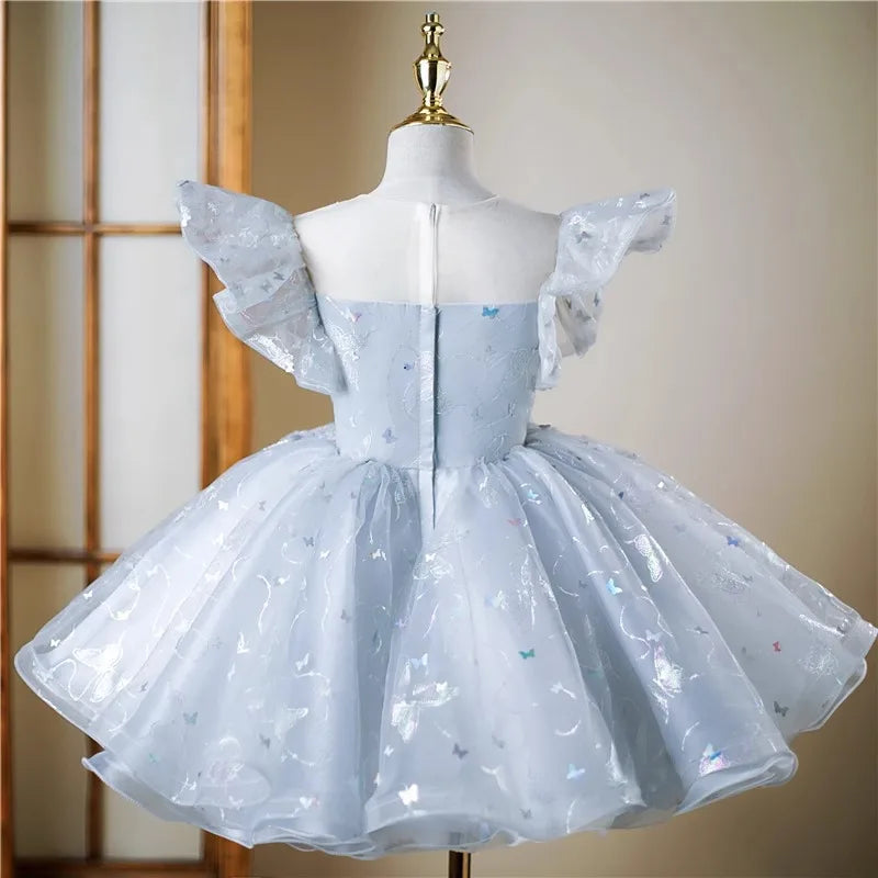 KMK - 1-12Y Sequins Tutu Dress