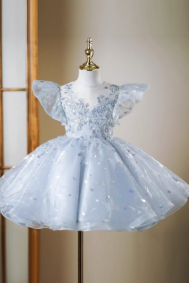 KMK - 1-12Y Sequins Tutu Dress