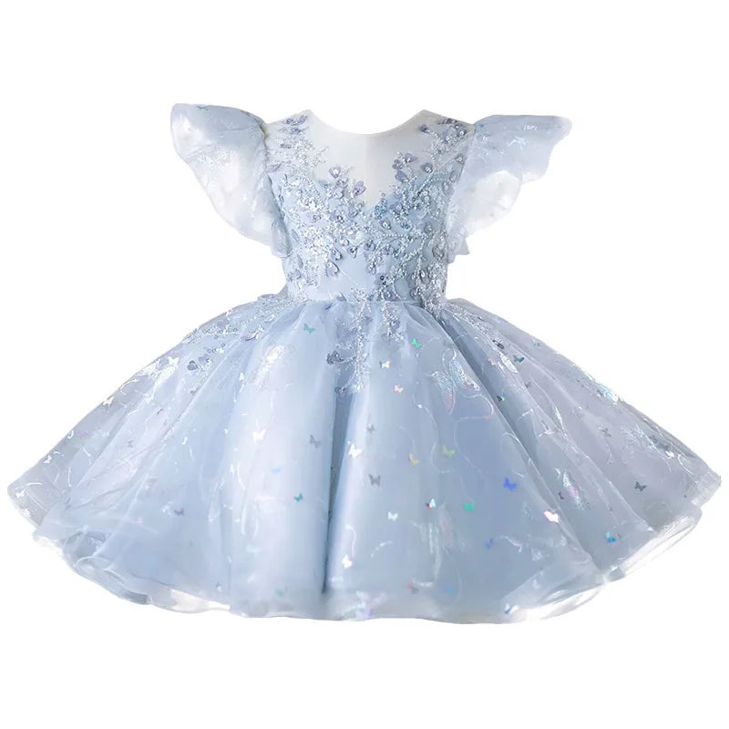 KMK - 1-12Y Sequins Tutu Dress