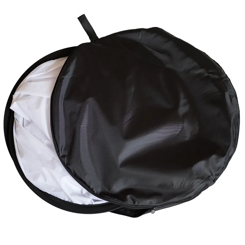 KMK - 100*150CM Studio Photo Oval Collapsible Light Reflector