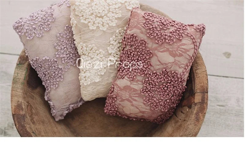 KMK -145x150cm 3D Flower Lace Blankets and Pillows