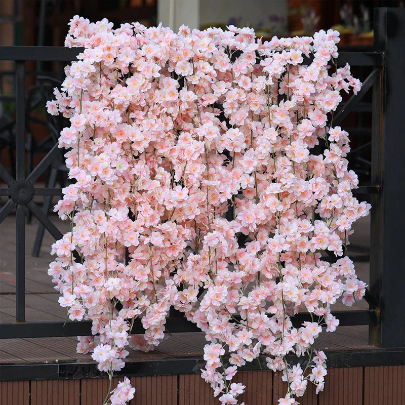 KMK - 180CM Artificial Sakura Flower Vine