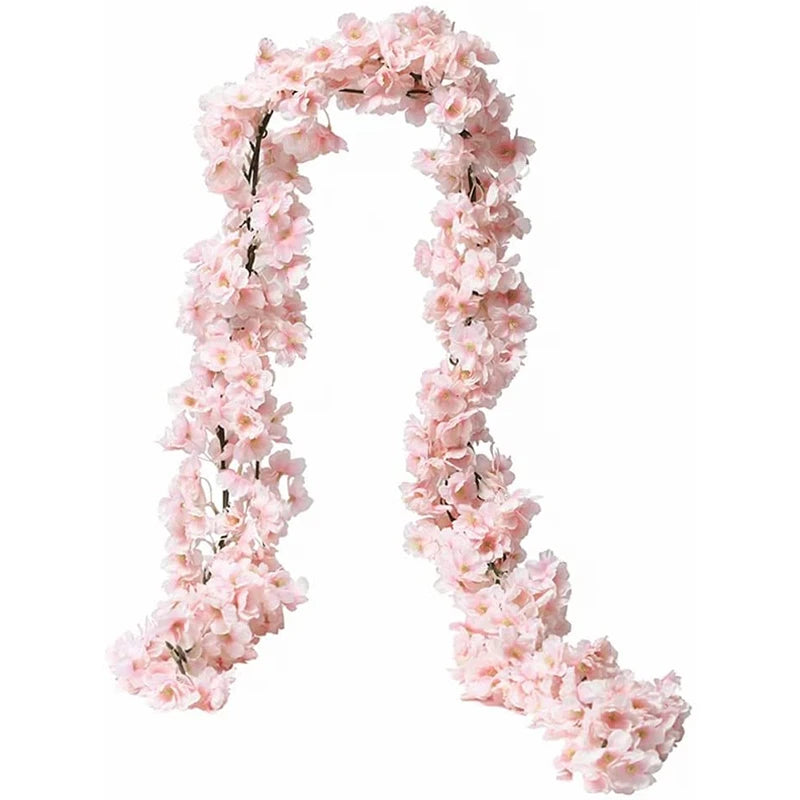 KMK - 180CM Artificial Sakura Flower Vine