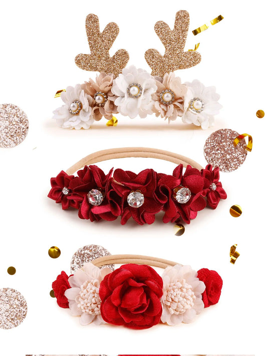 KMK -1or2or3pcs Christmas Headbands