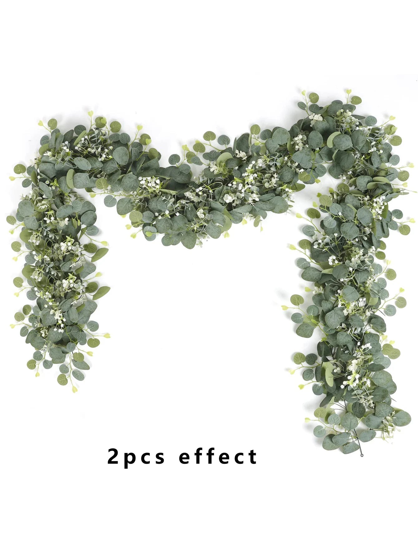 KMK - 1pc Artificial Leaves Garland