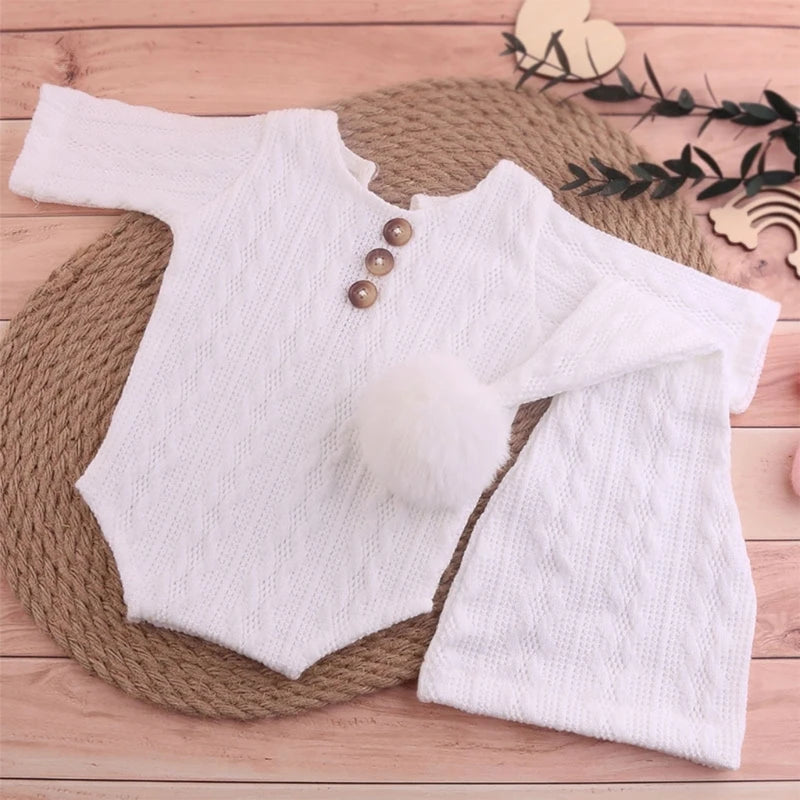 KMK -2 piece newborn romper