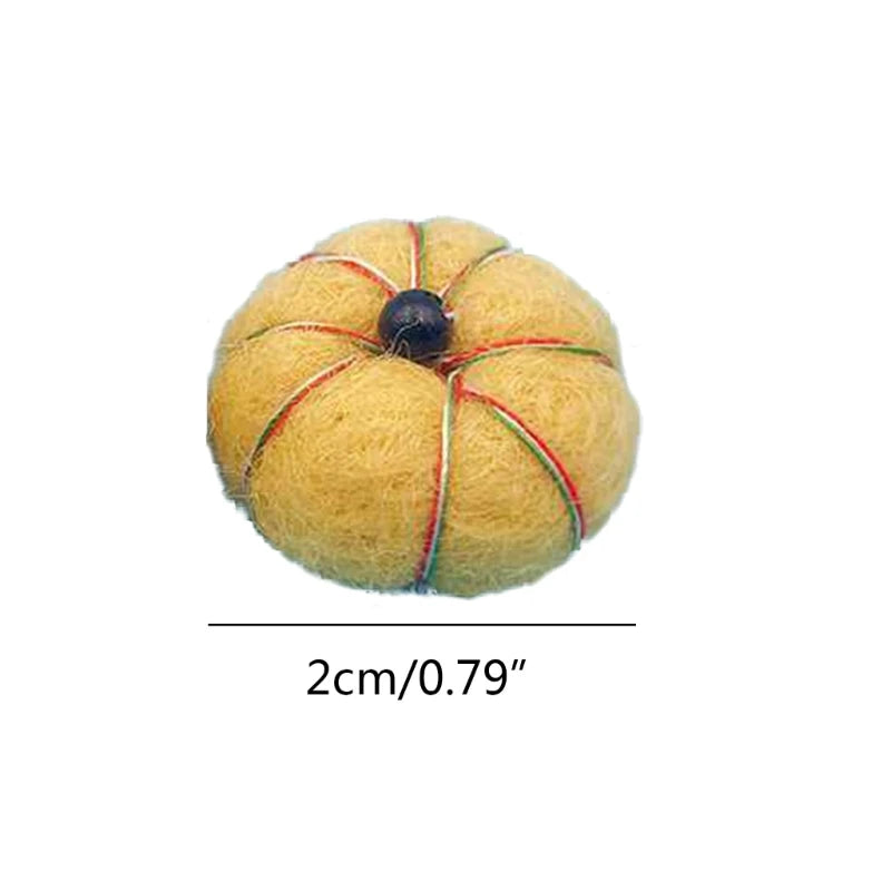 KMK - 5 Pack Of Wool Felt Pumpkins Balls Photography Prop