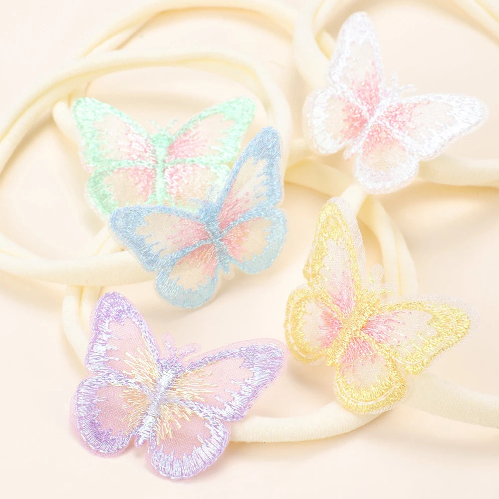 KMK - 5pcs Butterfly Headbands