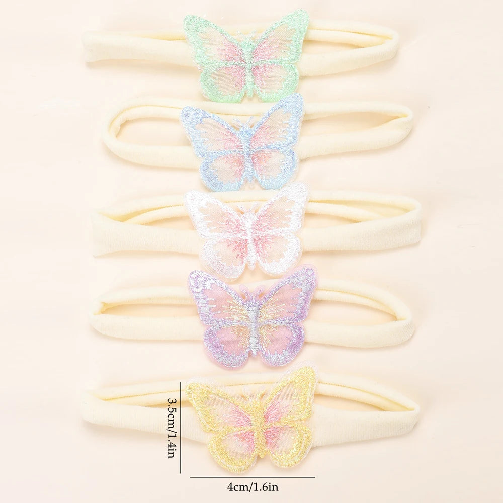 KMK - 5pcs Butterfly Headbands