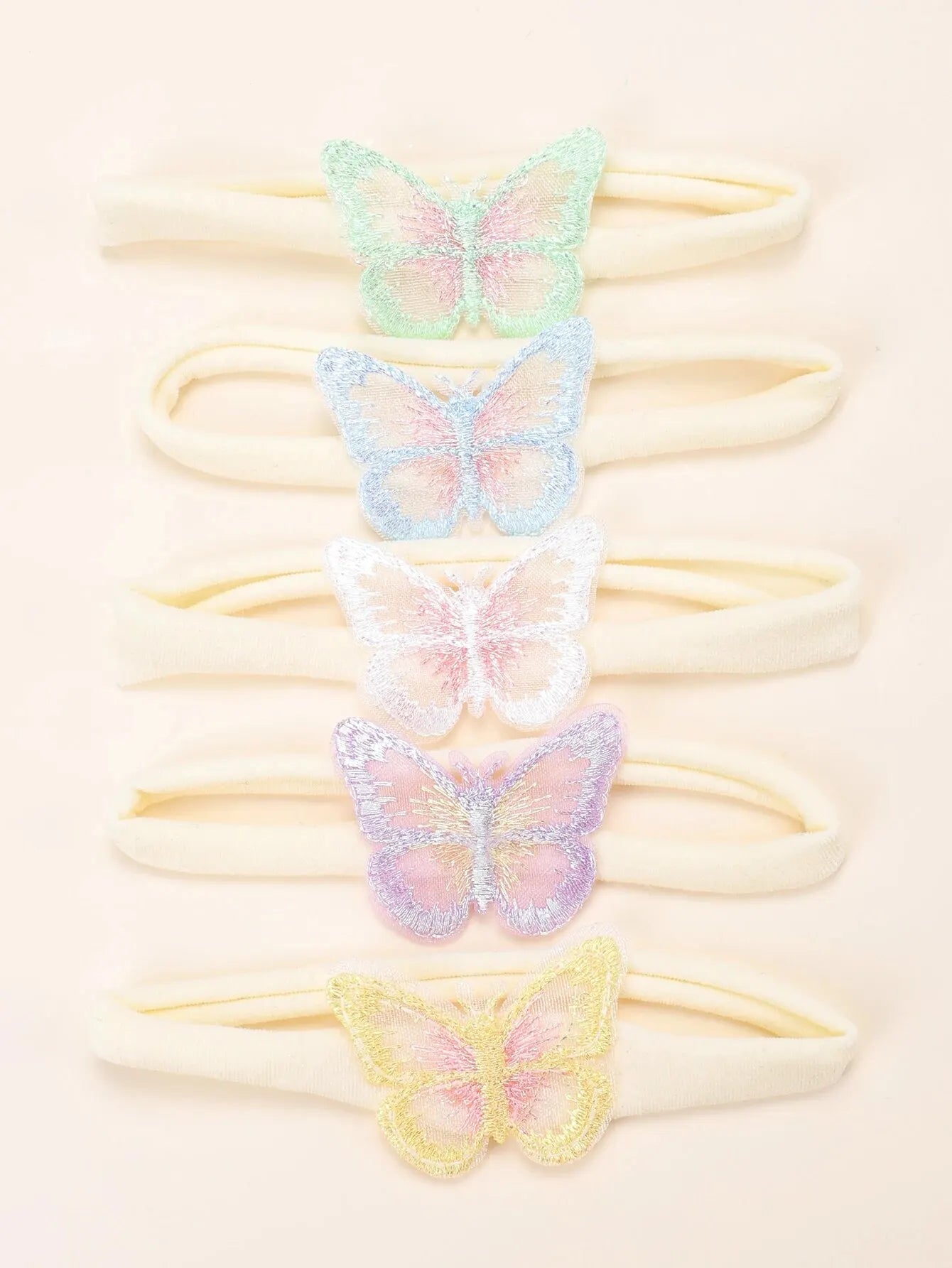 KMK - 5pcs Butterfly Headbands