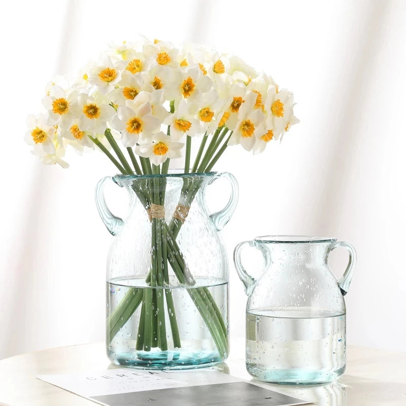 KMK - 6Pc Artificial Daffodil Flower Bunch