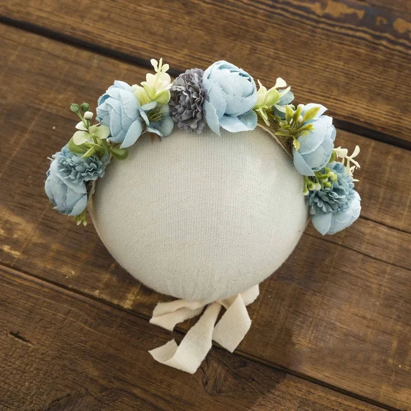 KMK - Adjustable Artificial Flower Headband