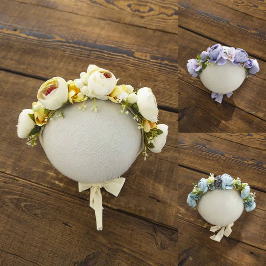 KMK - Adjustable Artificial Flower Headband