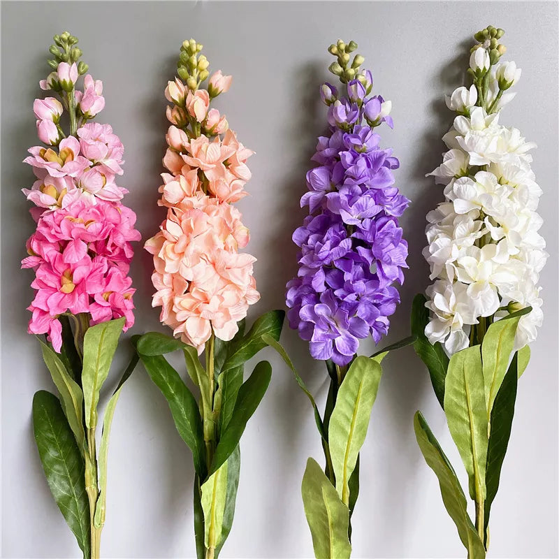 KMK - Artificial Hyacinth Violet flower branch