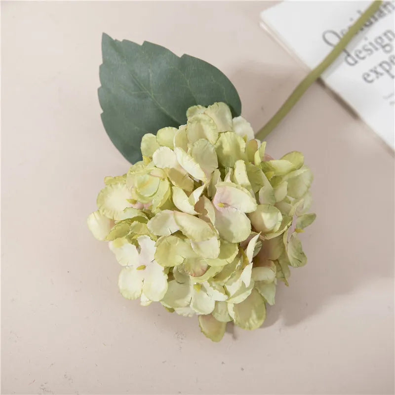 KMK - Artificial hydrangea flower branch