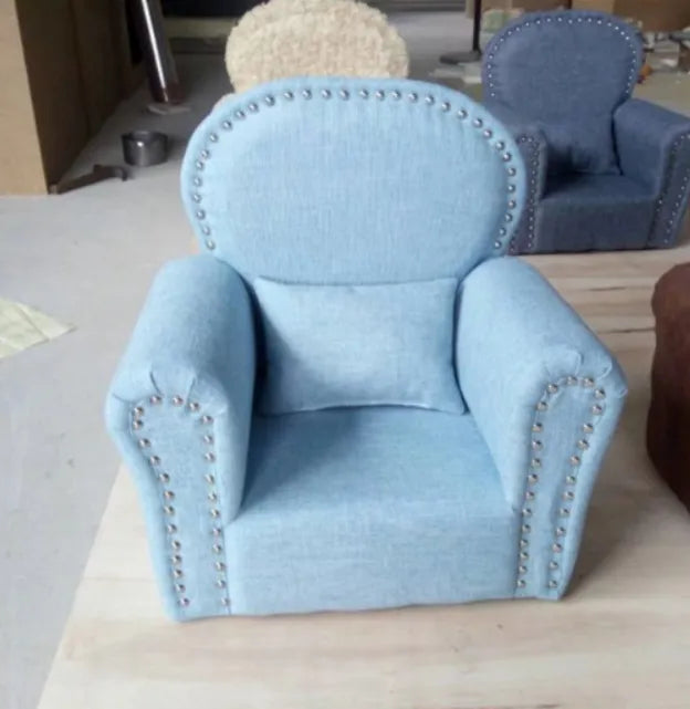 KMK - Baby Sofa Wood Chair Photo Prop