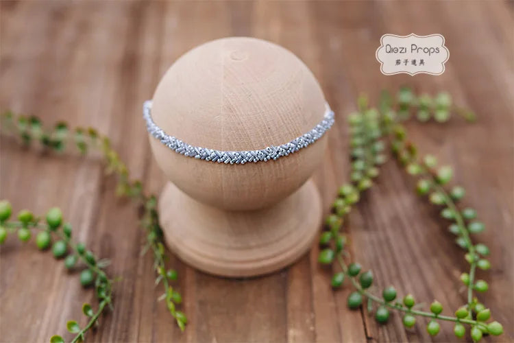 KMK - Beaded Newborn Headband