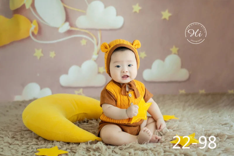 KMK - Beary Romper & Bonnet Set