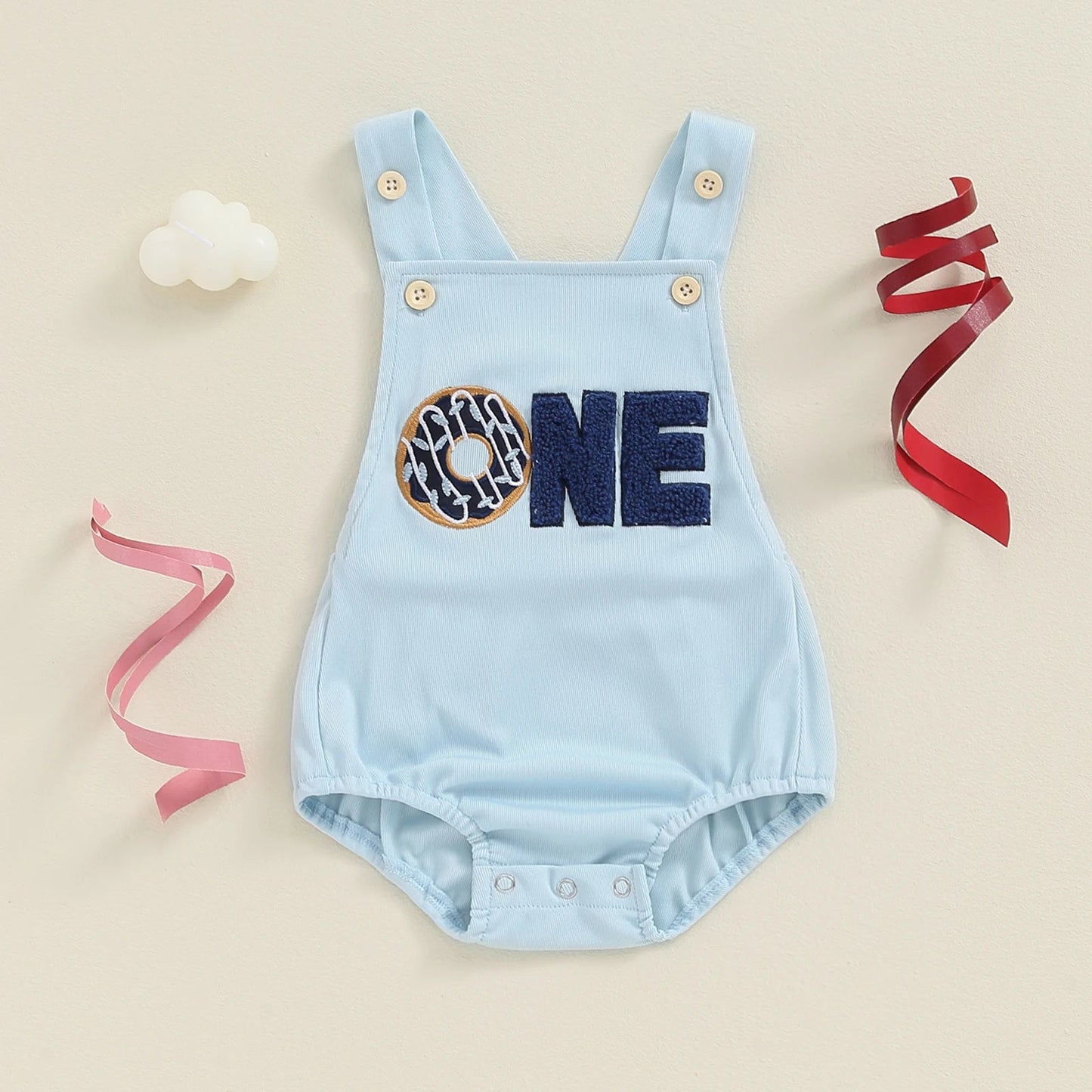 KMK - Birthday Embroidery Romper