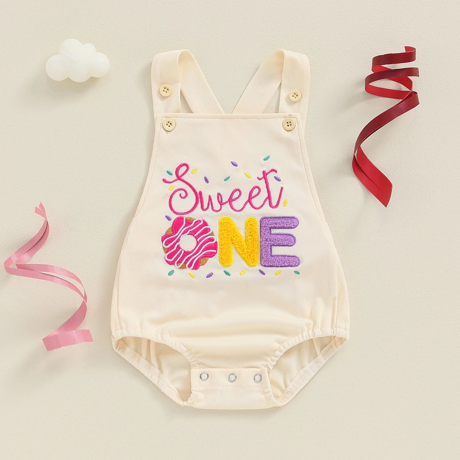 KMK - Birthday Embroidery Romper