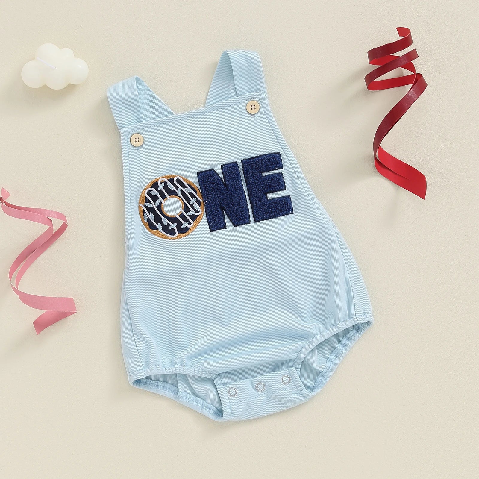 KMK - Birthday Embroidery Romper