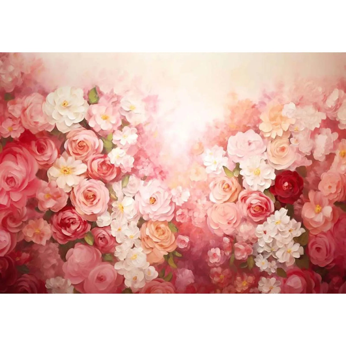 KMK - Bloom Soft Floral Fine Art Poly Photography Backdrop