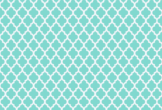 KMK - Blue Pattern Backdrop