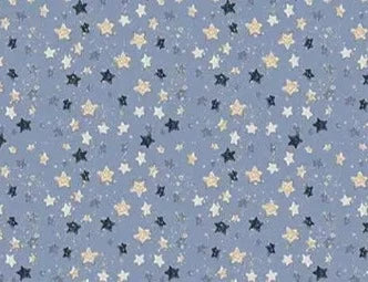 KMK - Blue Stars watercolour backdrop