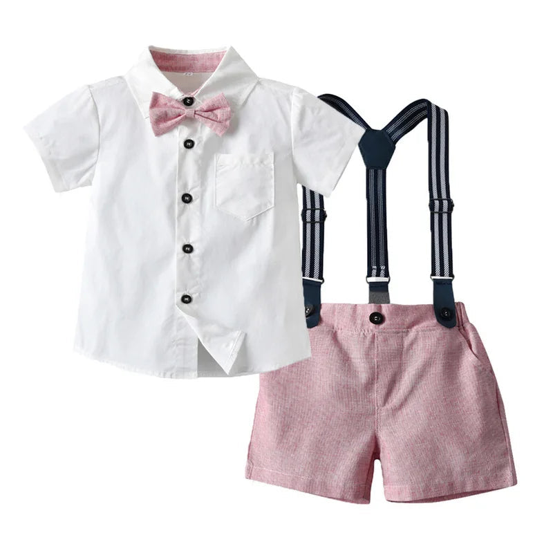 KMK - Boys BowTie Outfit 2 Piece Set