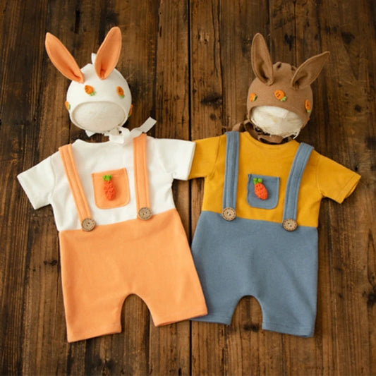 KMK - Bunny RabbitOutfit + Hat + Posing Pillow Set