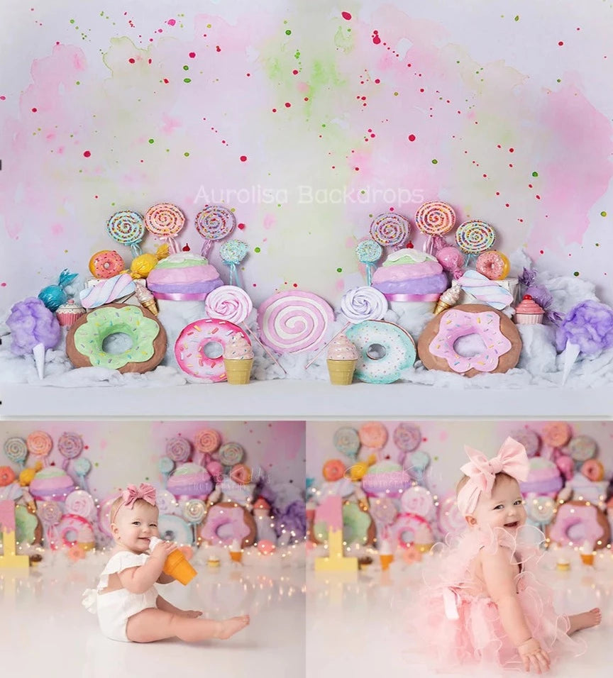 KMK - Candy Store Backdrop