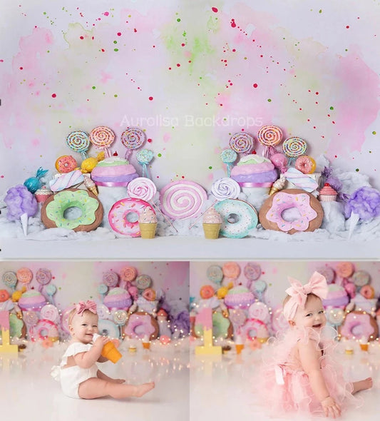 KMK - Candy Store Backdrop