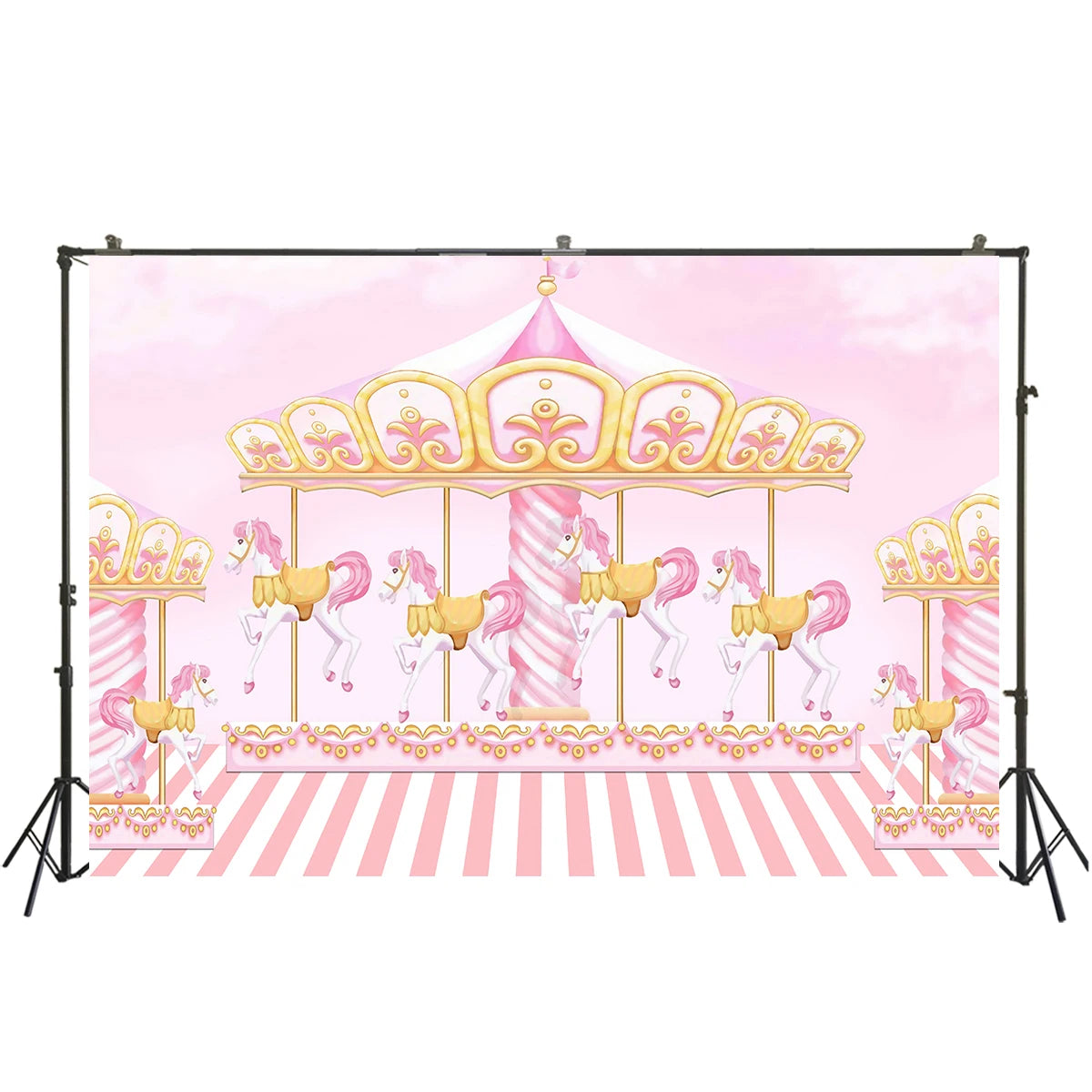 KMK - Carousel Stripes Backdrop