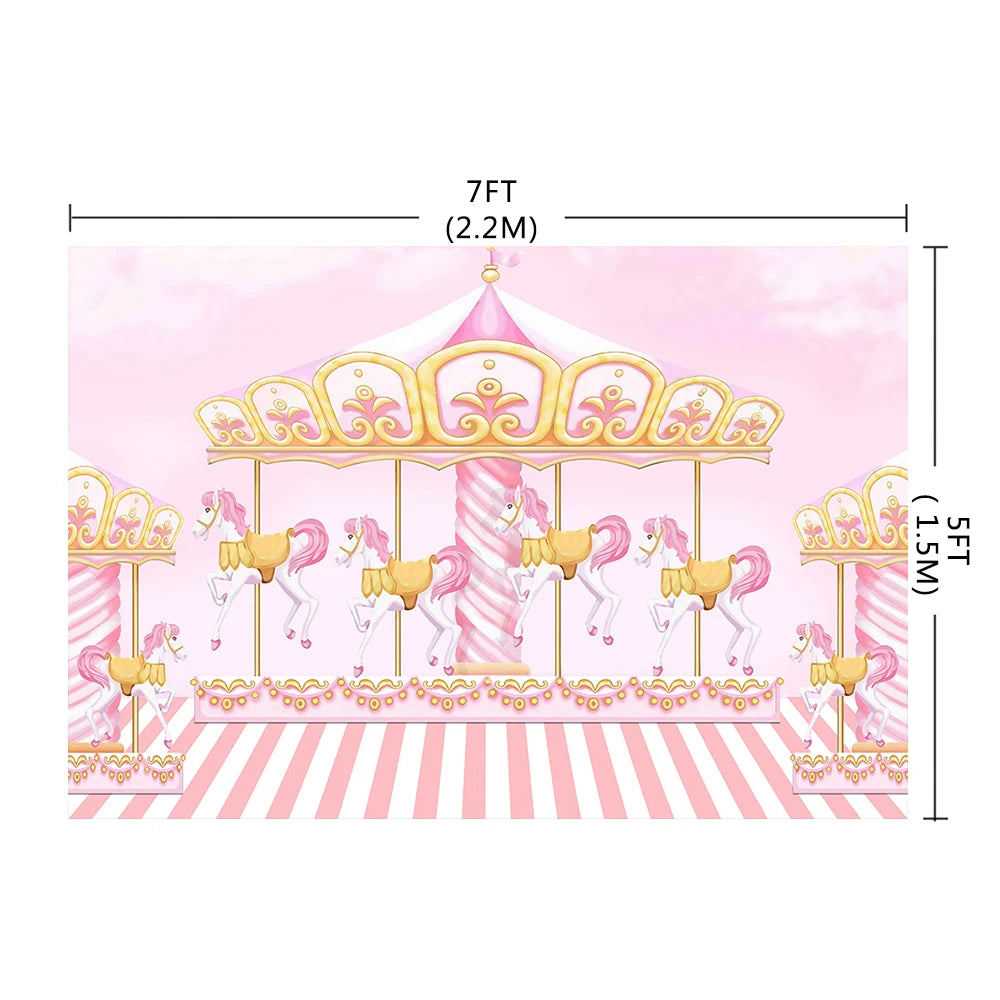 KMK - Carousel Stripes Backdrop