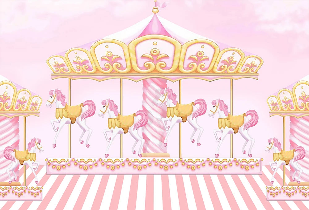 KMK - Carousel Stripes Backdrop