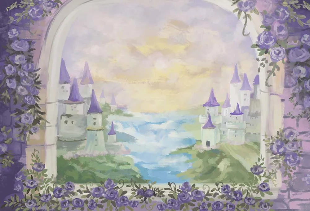 KMK - Castle Window Backdrop