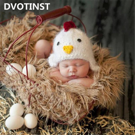 KMK - Chicken Knitted Newborn Hat