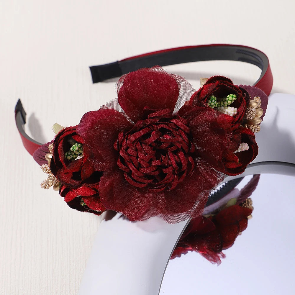 KMK - Childrens Sweet Floral Headband