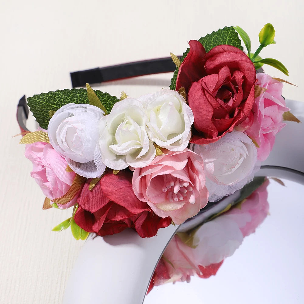 KMK - Childrens Sweet Floral Headband