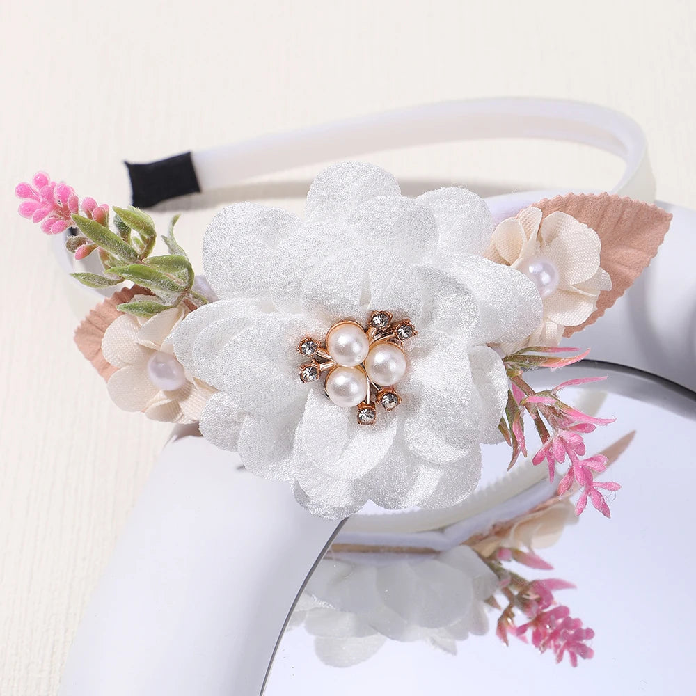 KMK - Childrens Sweet Floral Headband