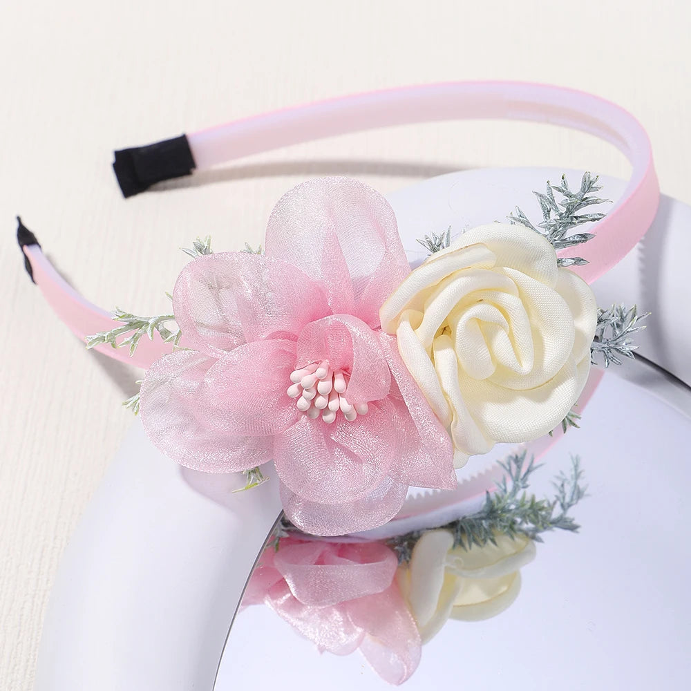 KMK - Childrens Sweet Floral Headband