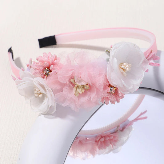 KMK - Childrens Sweet Floral Headband