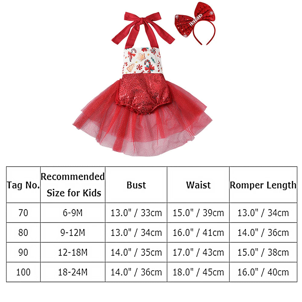 KMK - Christmas Candy Cane Romper/Dress Set