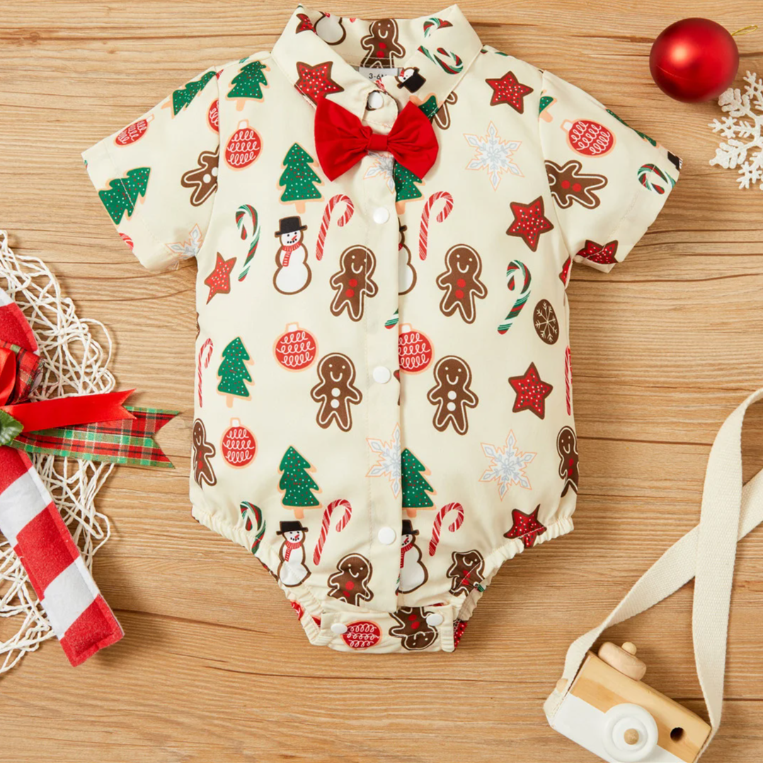 KMK - Christmas Gingerbread Romper