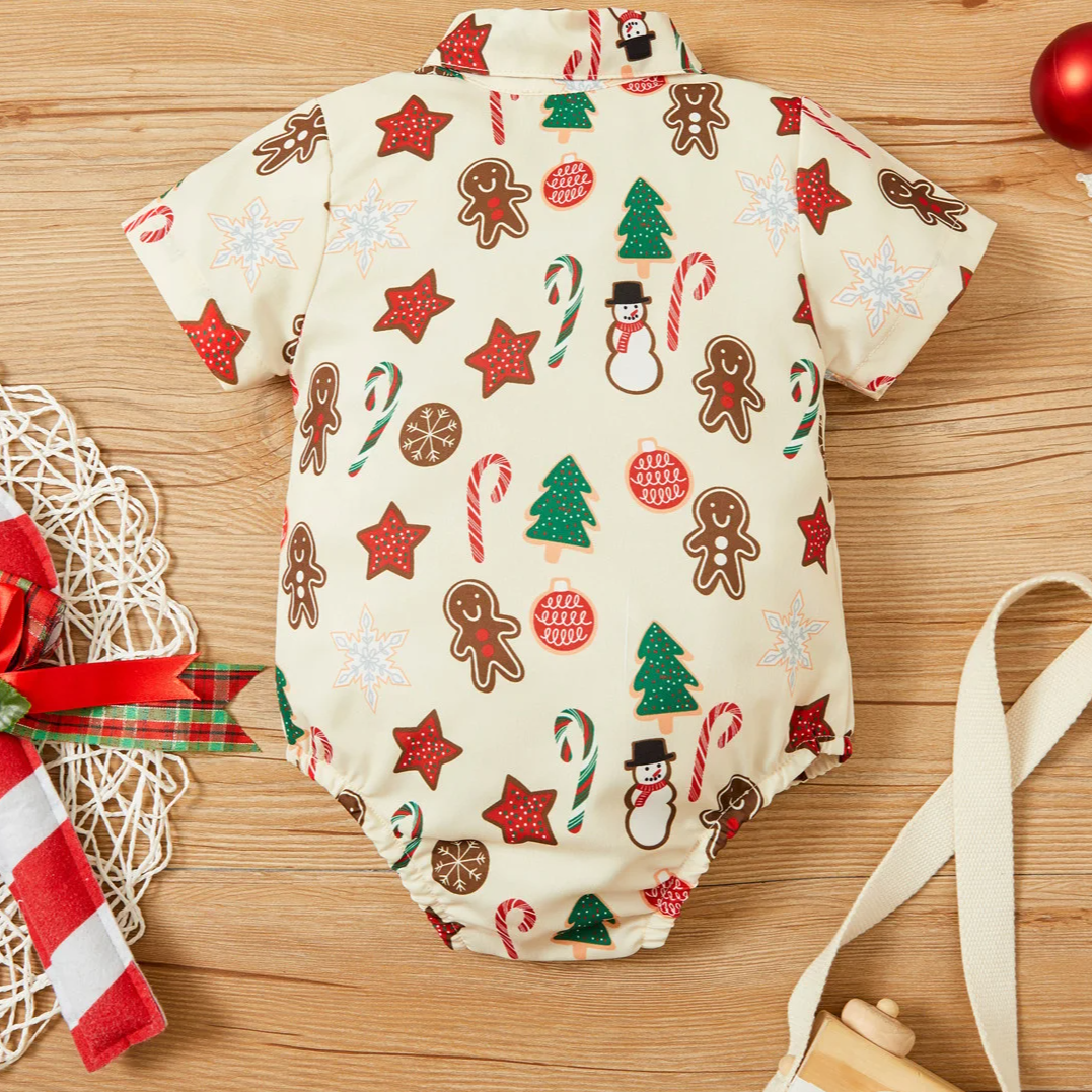 KMK - Christmas Gingerbread Romper