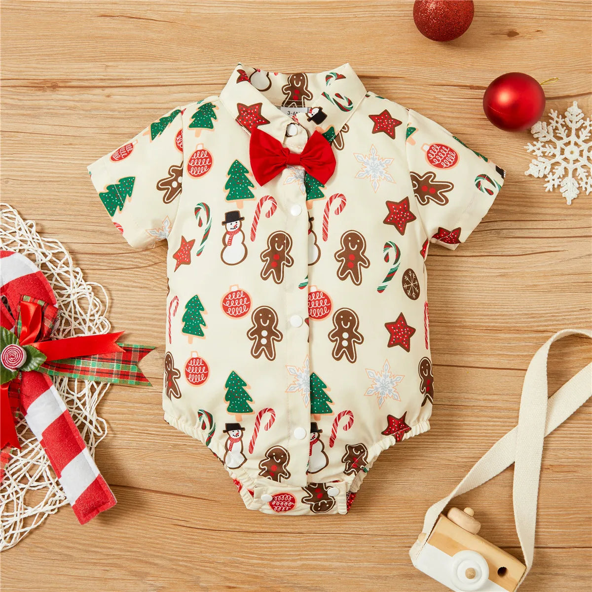 KMK - Christmas Gingerbread Romper