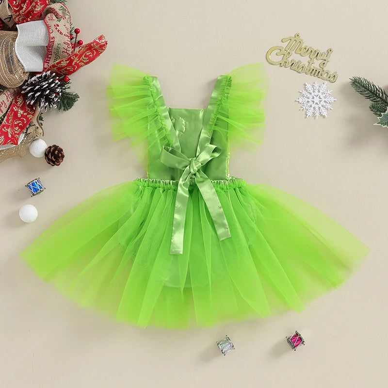 KMK - Christmas Grinch Romper